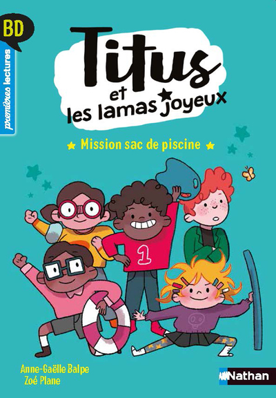 Bd Premieres Lectures - Titus Et Les Lamas Joyeux Bd - Mission Sac De Piscine - Vol01