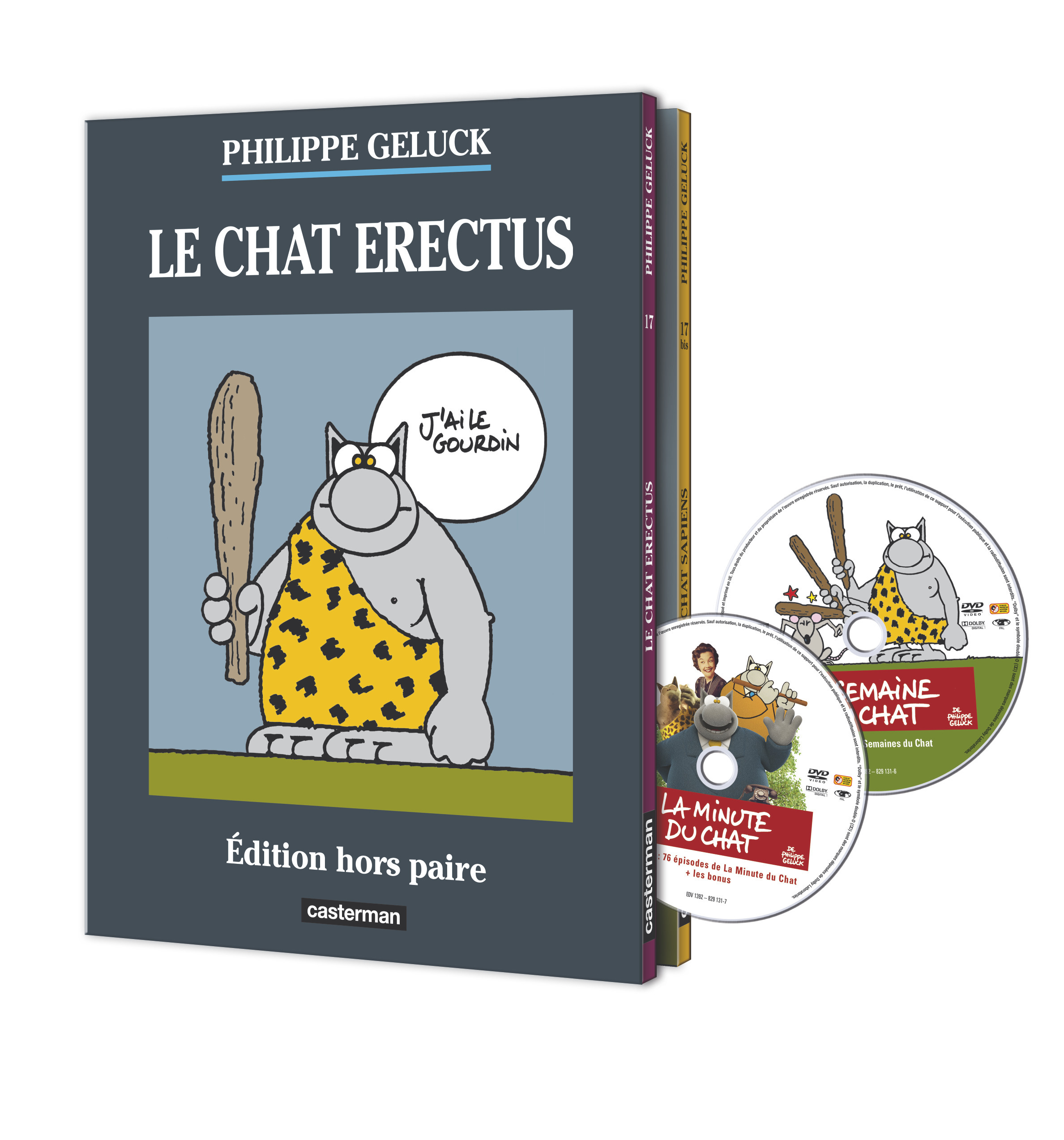 Les Albums Du Chat - T17 - Le Chat Erectus