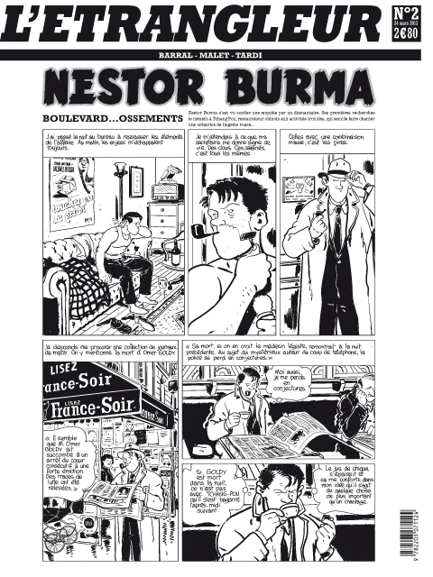 L'Etrangleur - T08 - Nestor Burma - Boulevard... Ossements