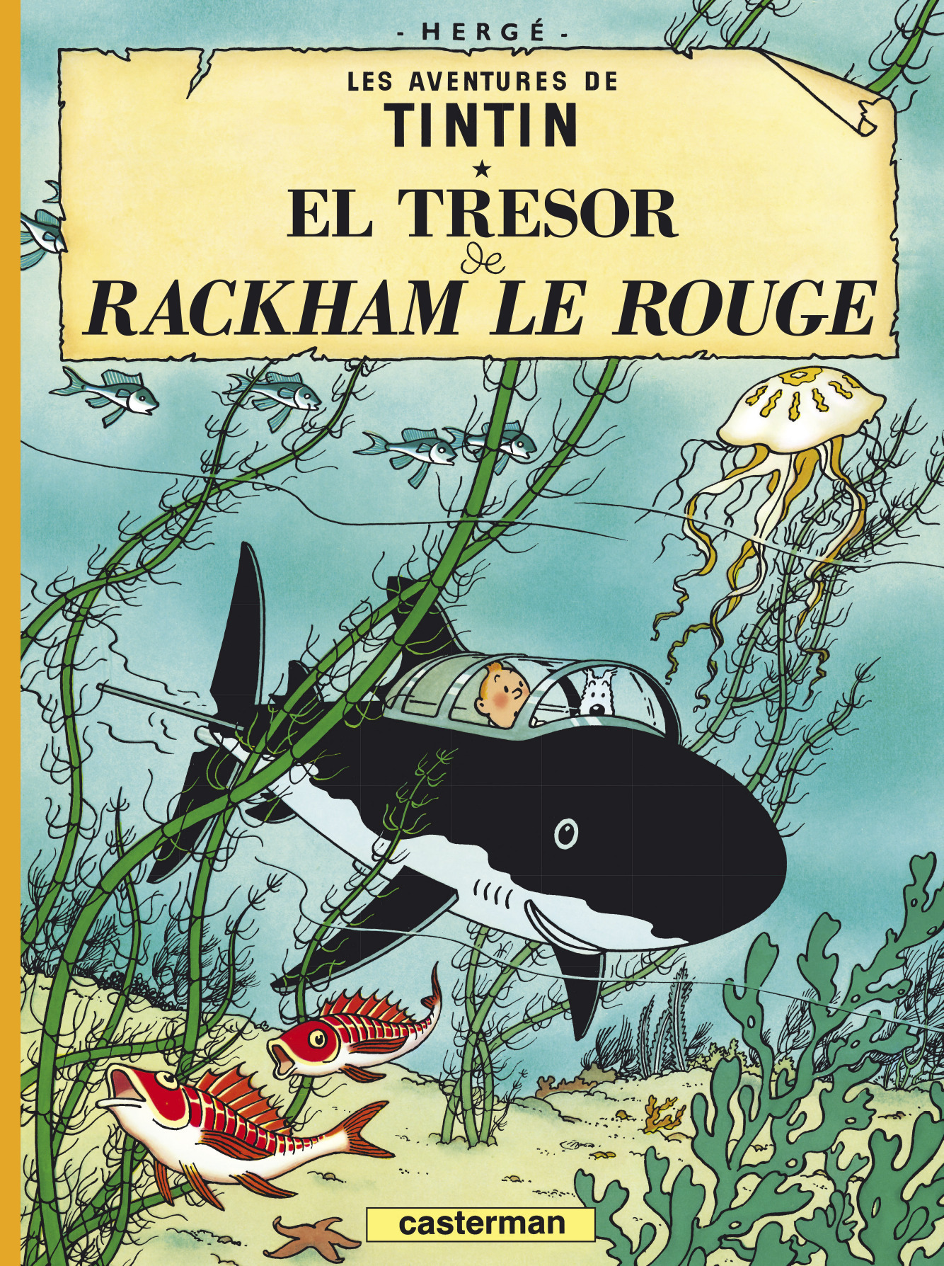 Tintin - T12 - Le Tresor De Rackam Le Rouge - En Borain De Frameries