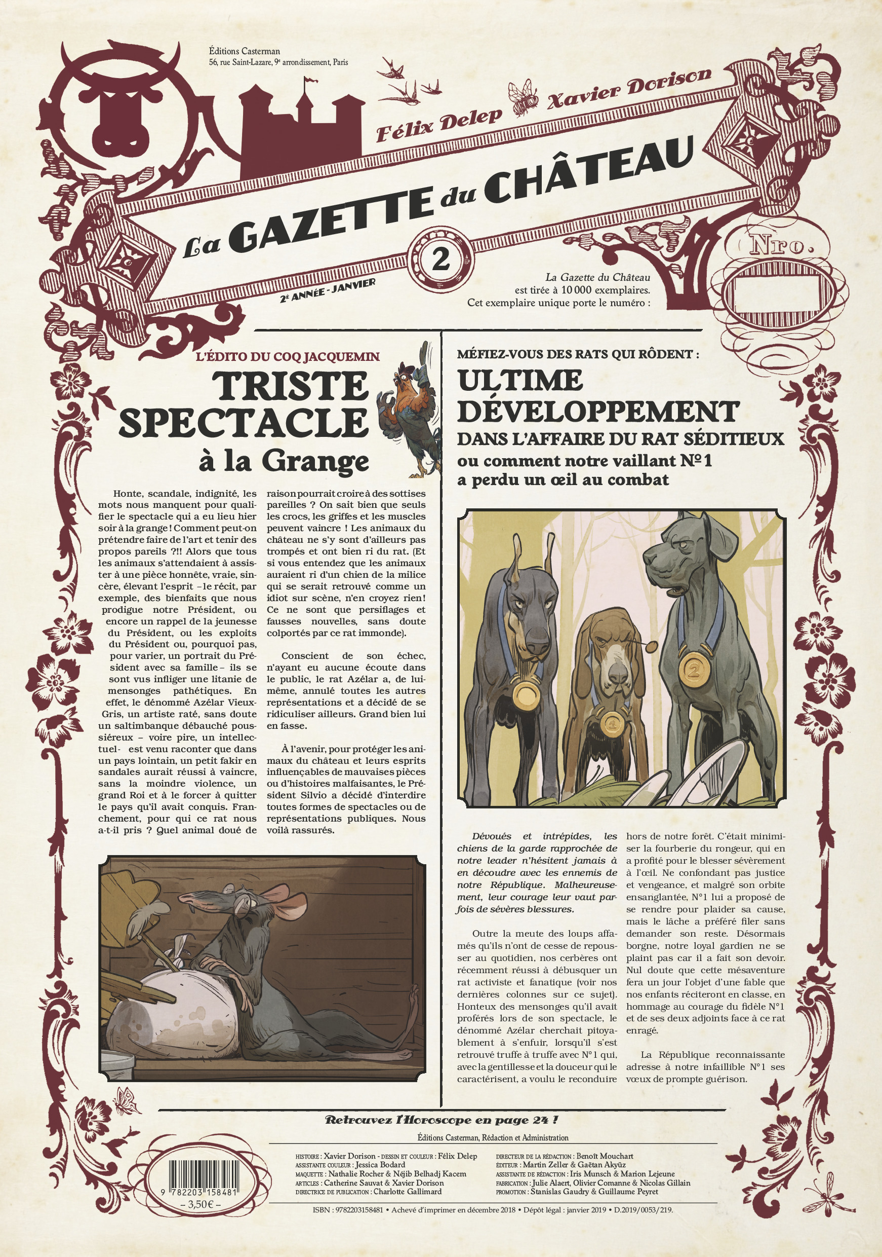 La Gazette Du Chateau - T02 - La Gazette Du Chateau