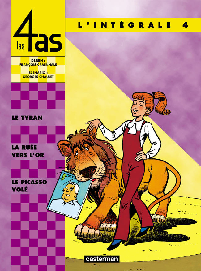 Les 4 As - T04 - L'Integrale - La Ruee Vers L'Or - Le Picasso Vole