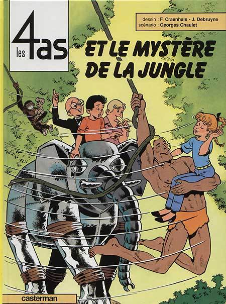 Les 4 As - T29 - Les 4 As Et Le Mystere De La Jungle