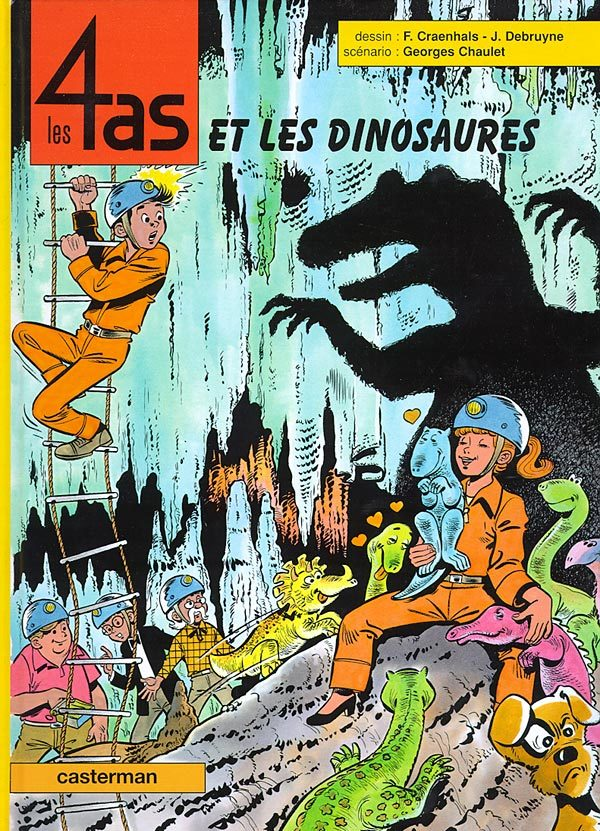 Les 4 As - T35 - Les 4 As Et Les Dinosaures