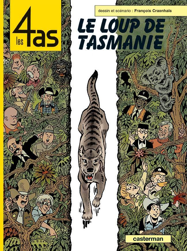 Les 4 As - T40 - Le Loup De Tasmanie