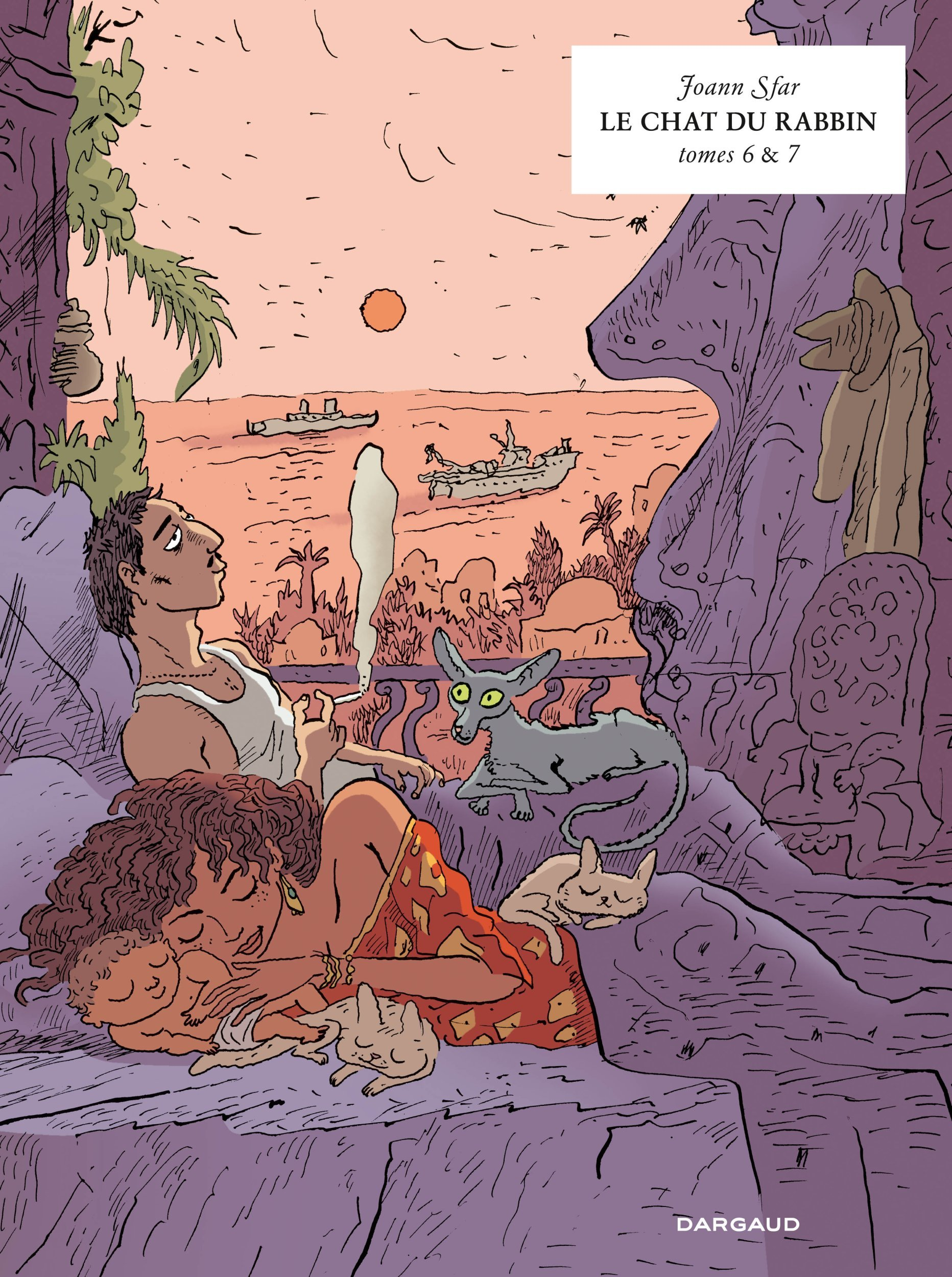 LE CHAT DU RABBIN  - TOME 3 - RECUEIL 3 : TOME 6 ET 7
