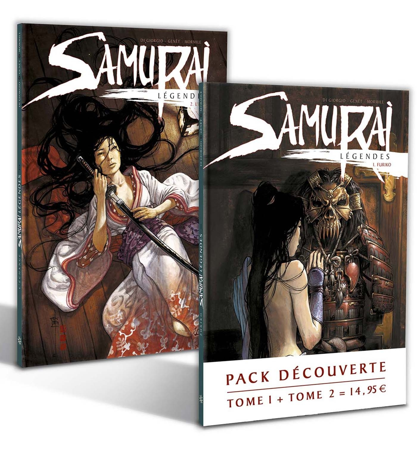 Samurai Legendes - Pack T1+T2 Hc