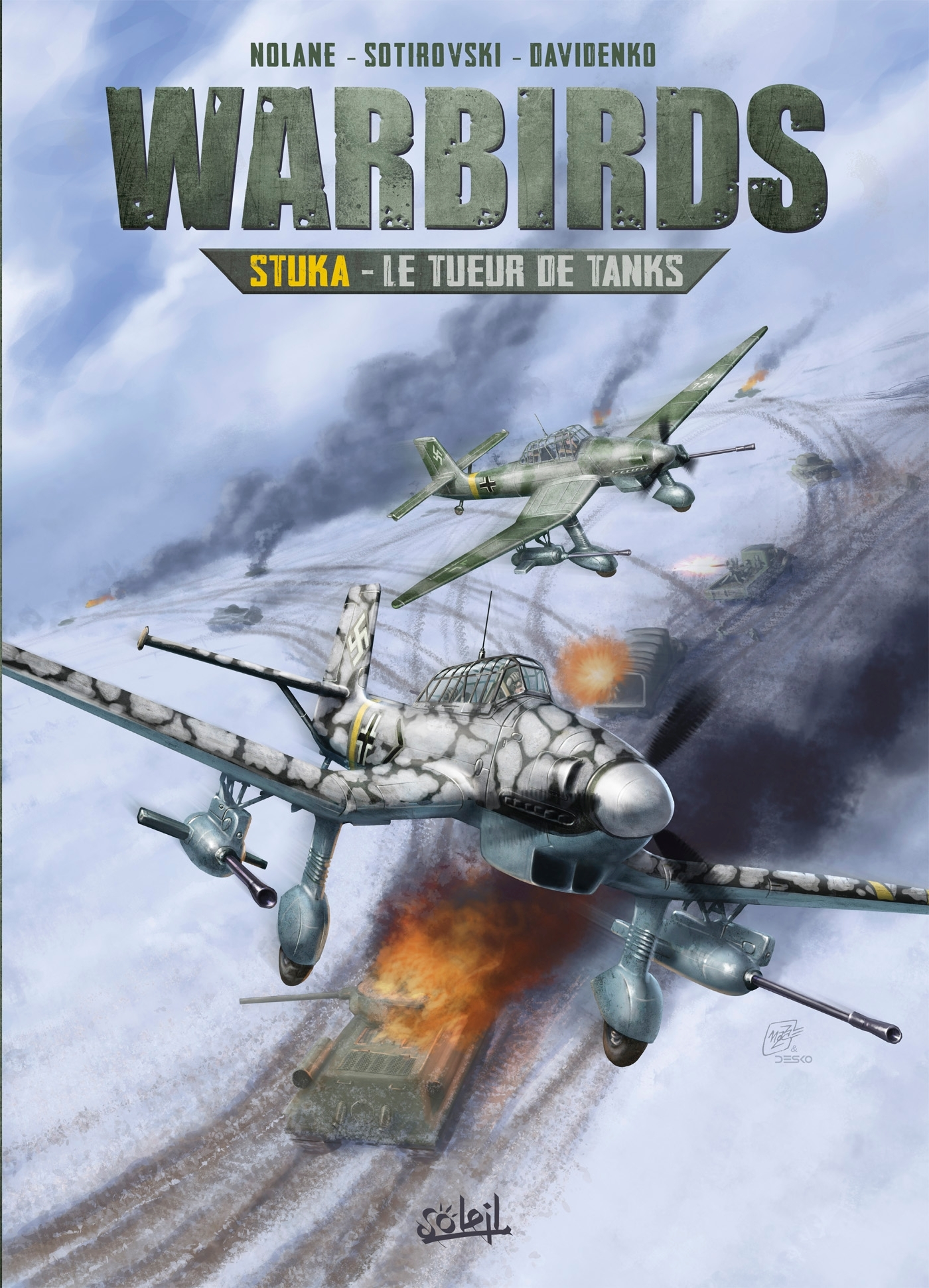 WARBIRDS - T01 - WARBIRDS JU-87G  STUKA - LE TUEUR DE TANKS