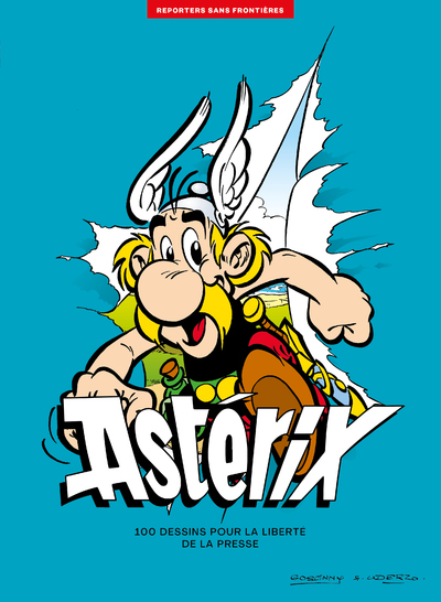 ASTERIX - 100 DESSINS POUR LA LIBERTE DE LA PRESSE