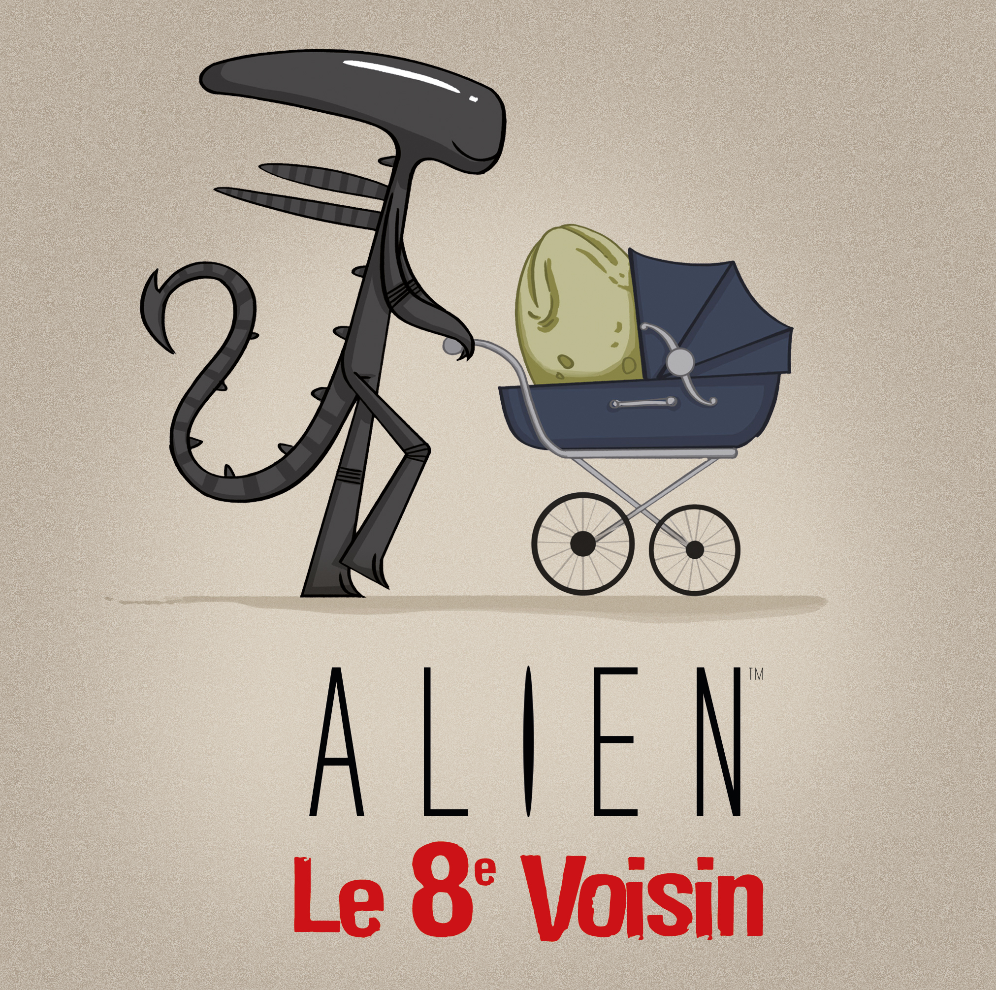 Alien - Humour - Alien Le 8e Voisin