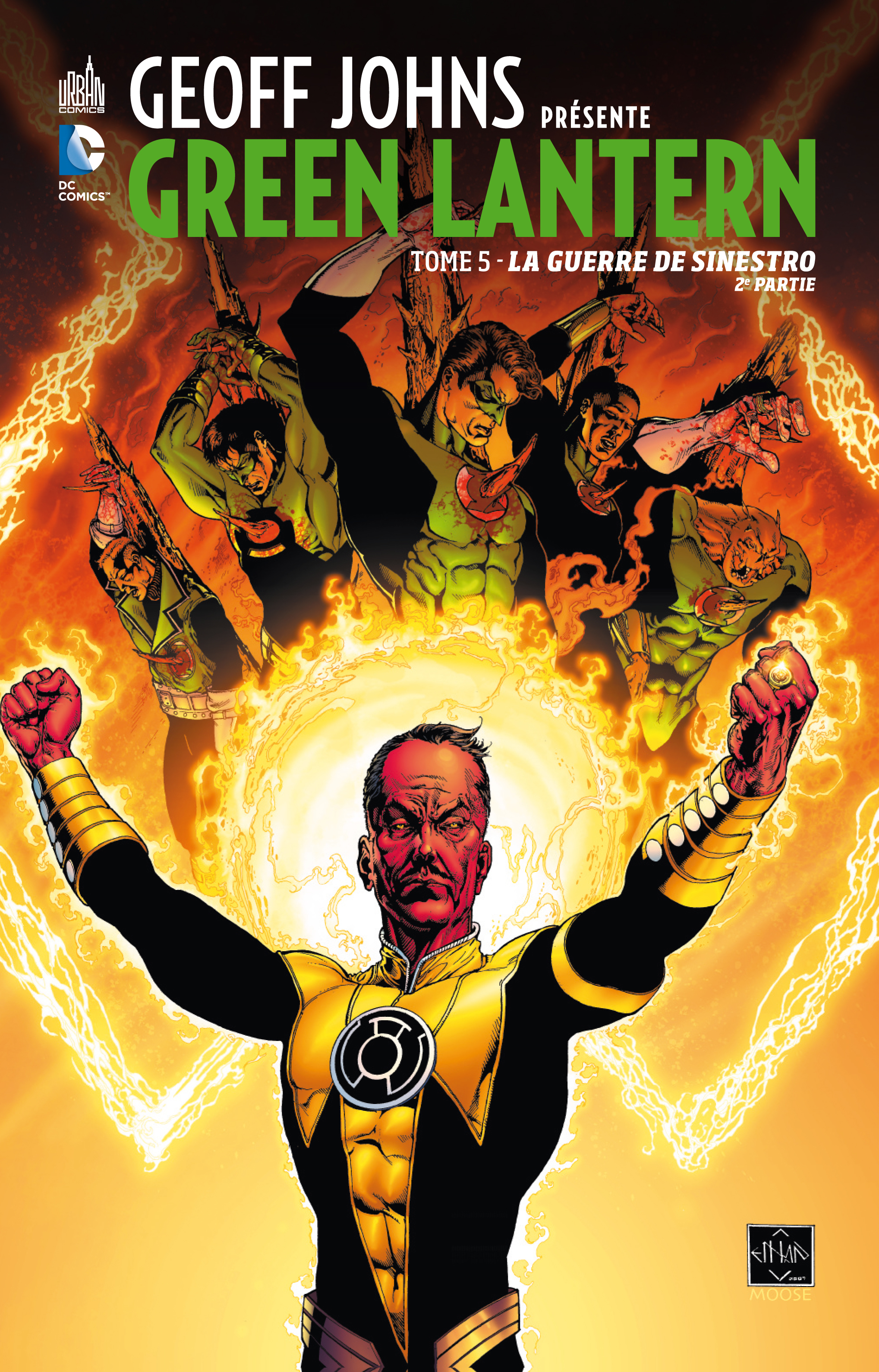 Geoff Johns Presente Green Lantern : La Guerre De Sinestro T5