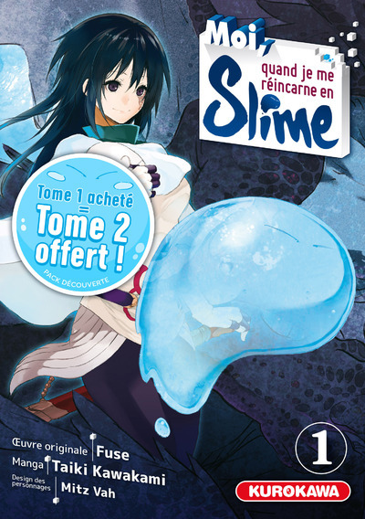 Pack Moi Quand Je Me Reincarne En Slime - Tomes 1-2