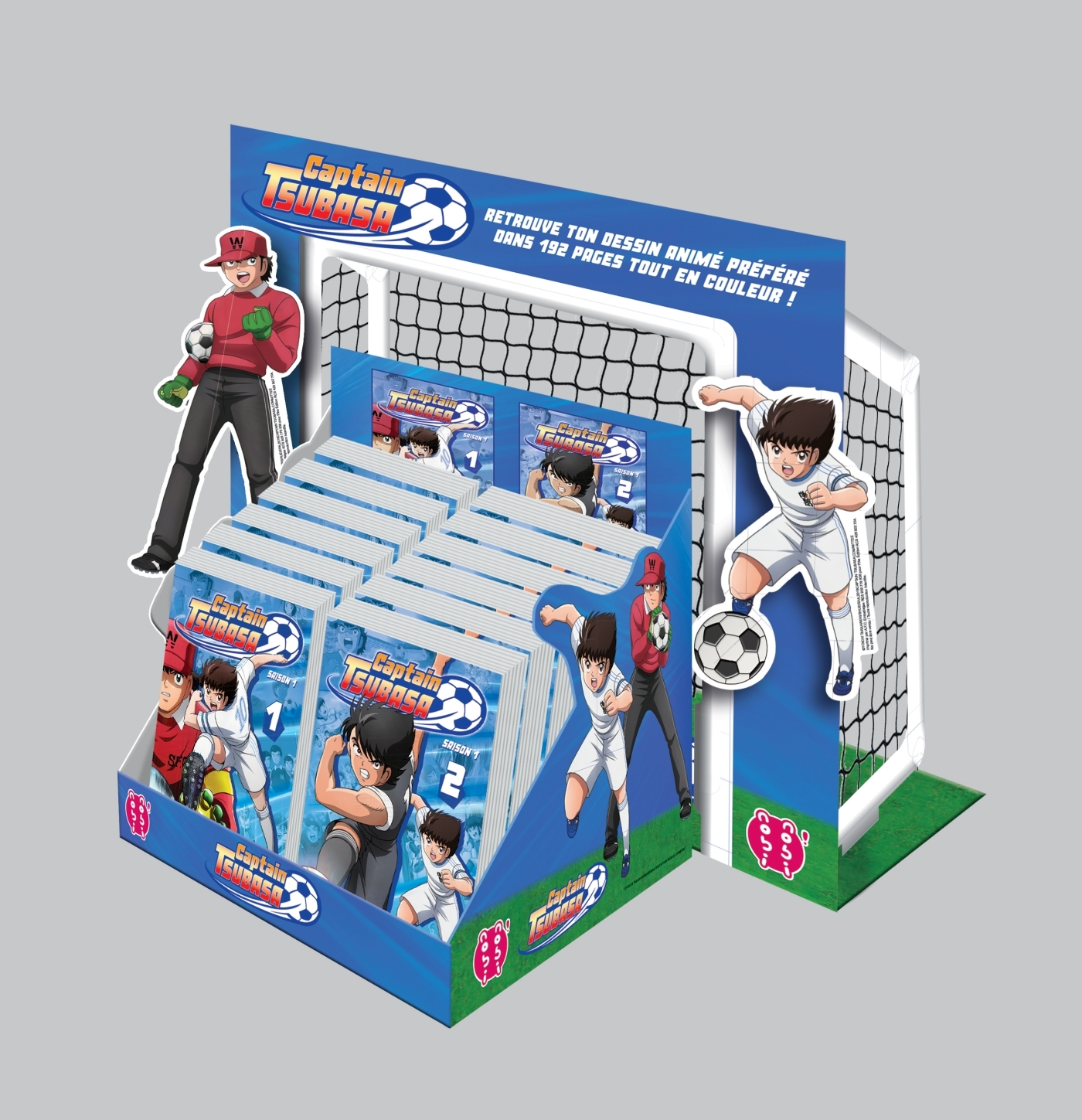 Captain Tsubasa Display De Comptoir 10 T01 & 10 T02