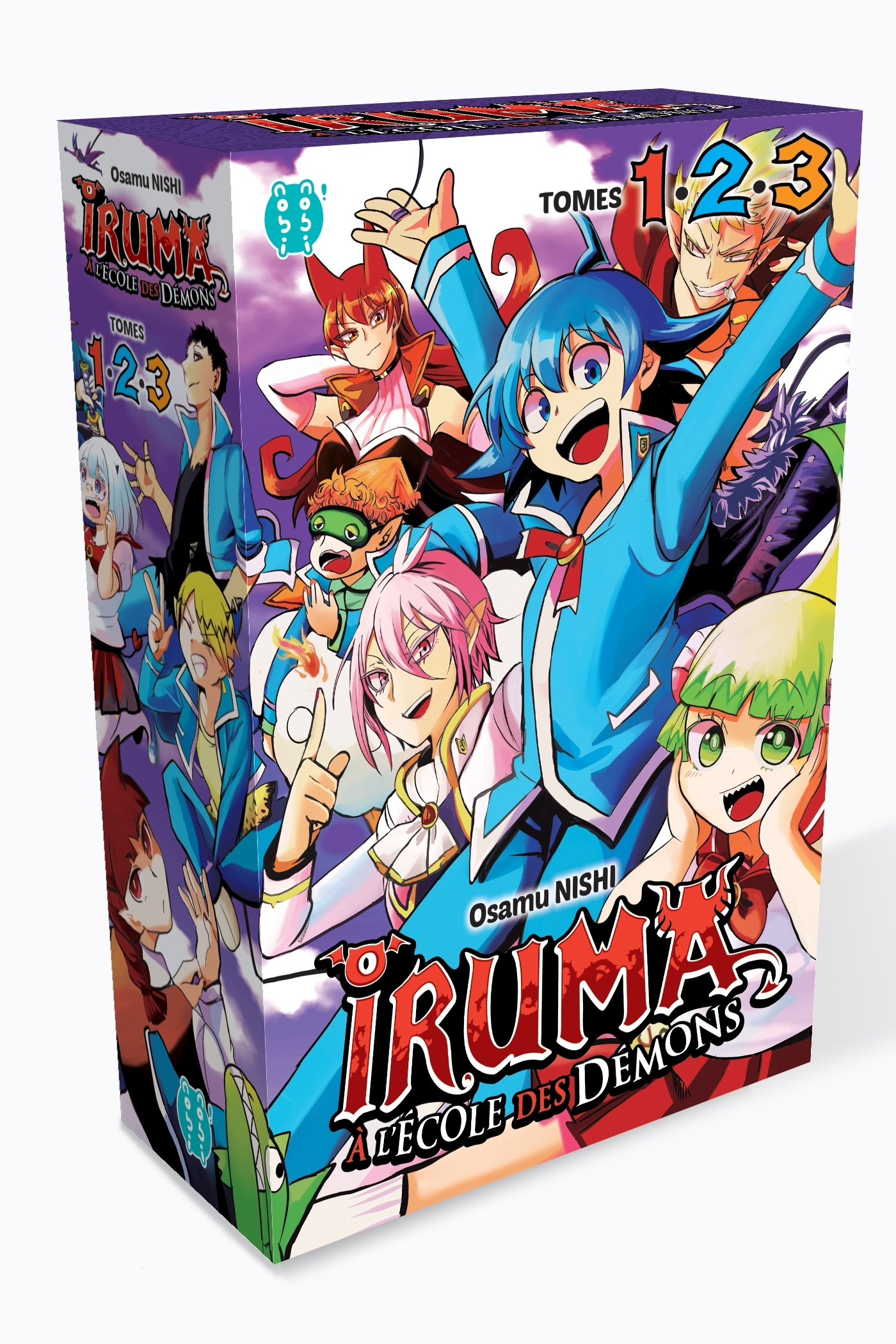 Iruma A L'Ecole Des Demons Coffret T01 A T03 - Coffret 3 Tomes