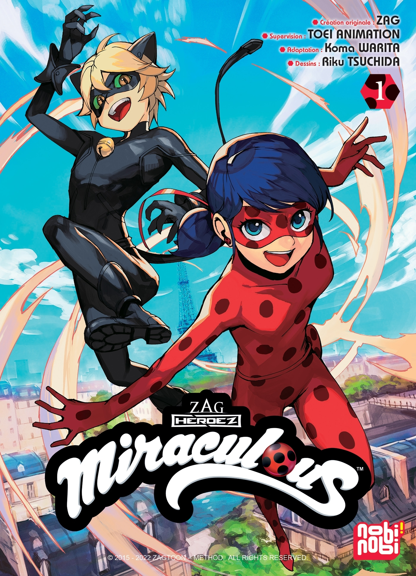 MIRACULOUS T01 - LADYBUG & CHAT NOIR