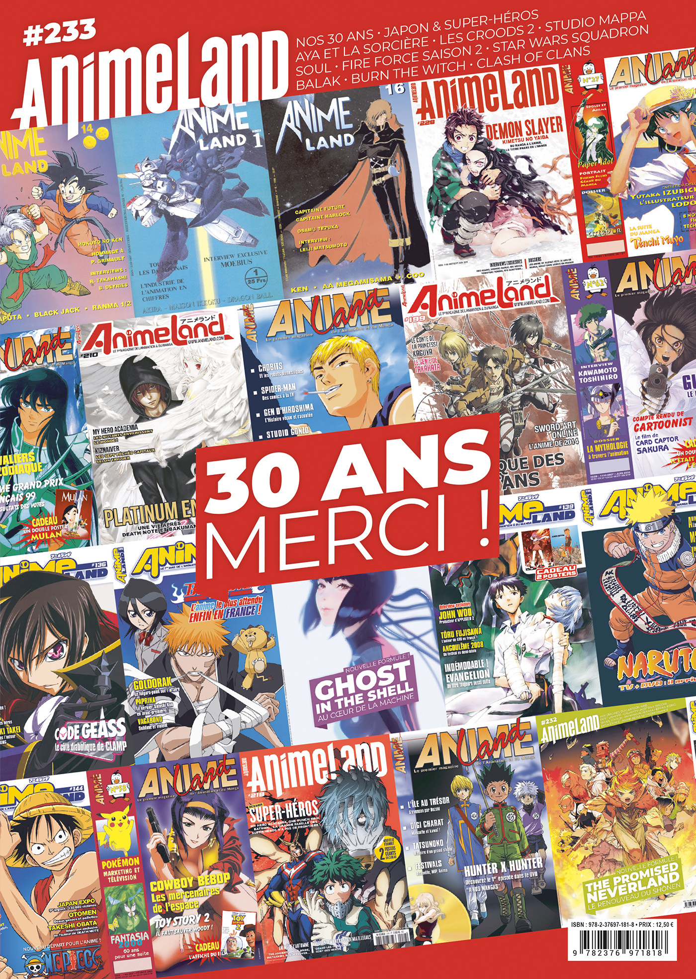 Animeland - T233 - Animeland 233 30 Ans