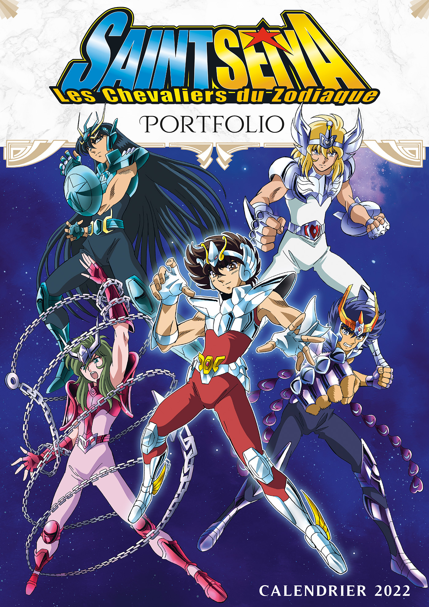 Calendrier 2022 Saint Seiya