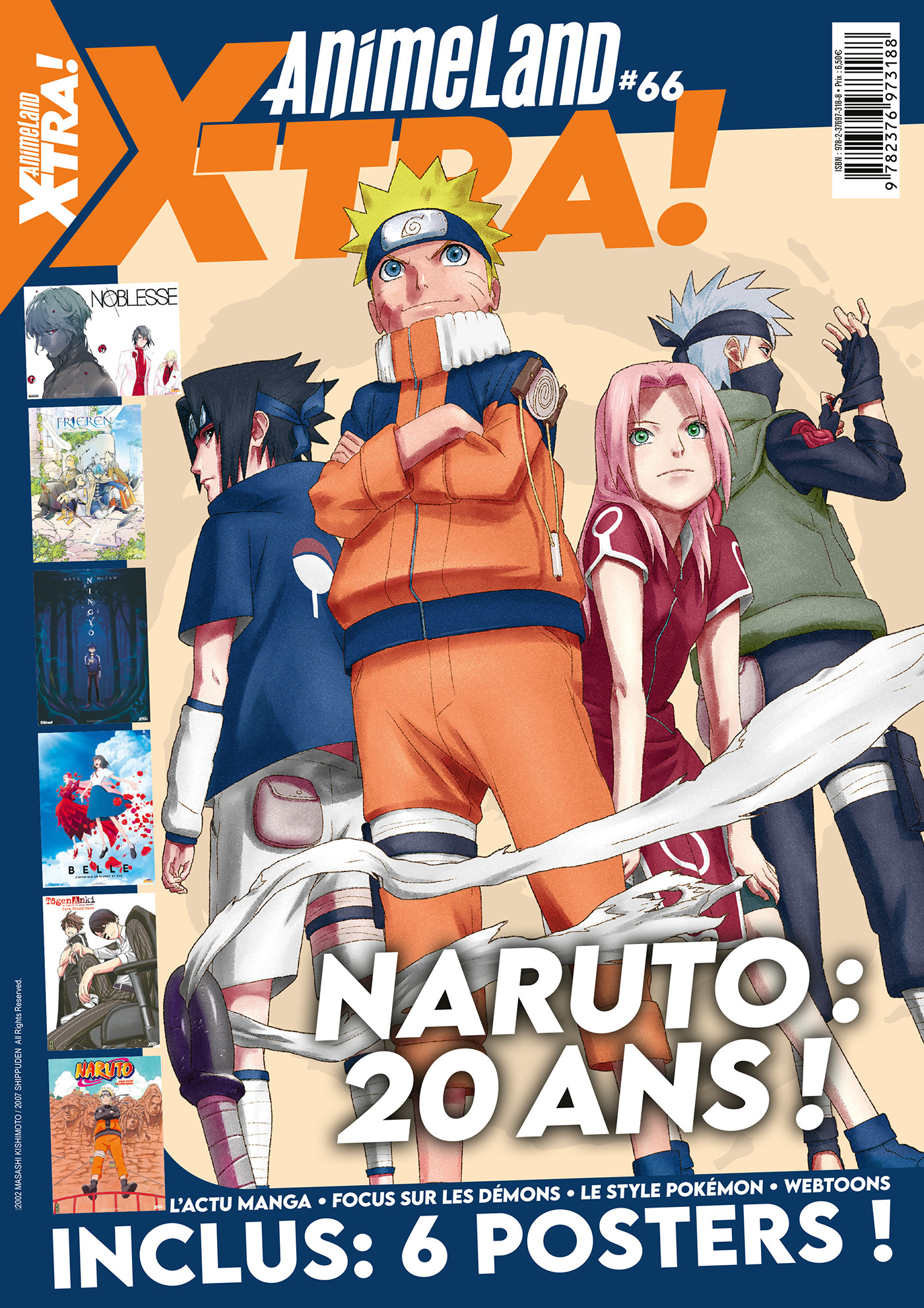 ANIMELAND XTRA - T66 - ANIMELAND XTRA 66 NARUTO