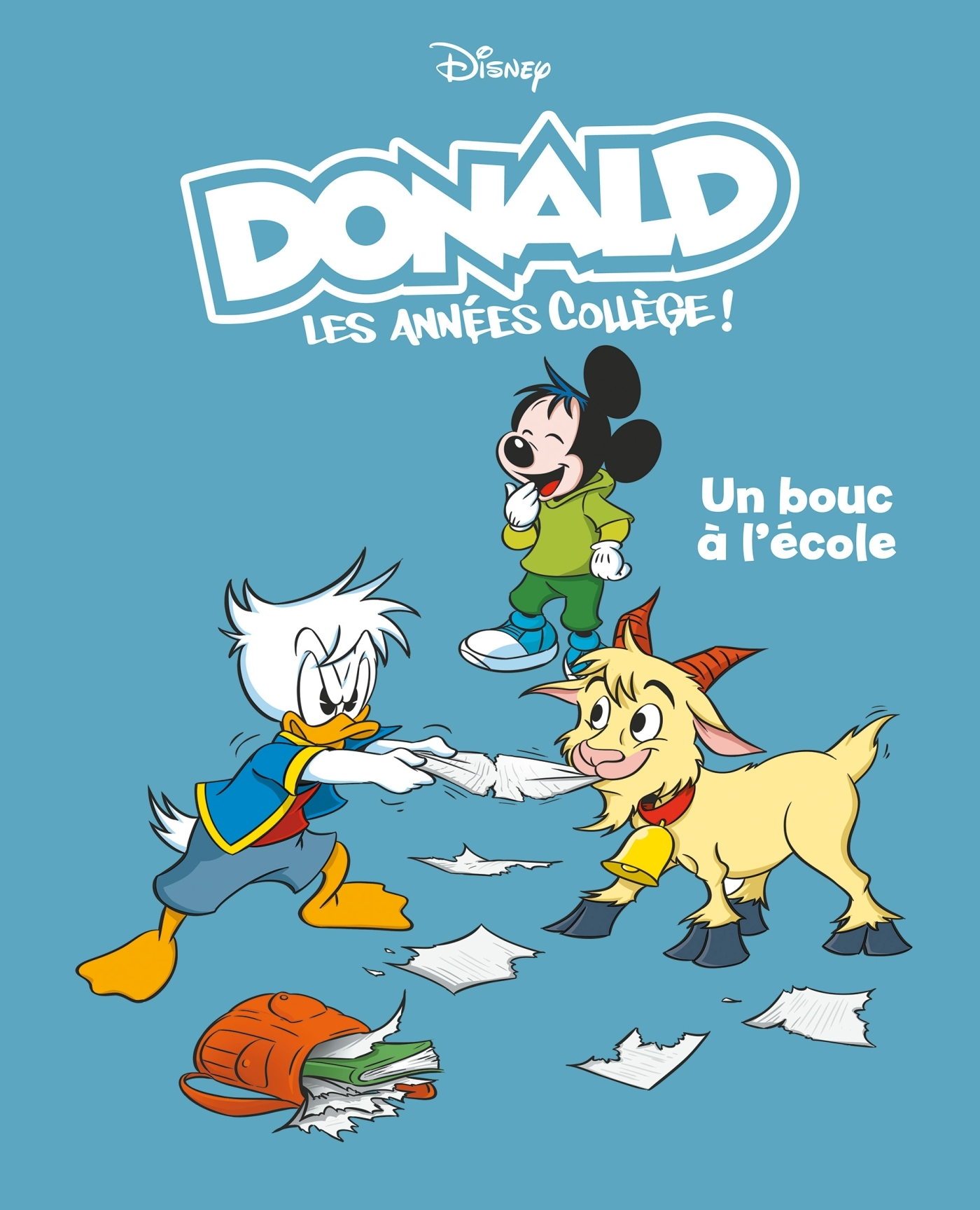 UN BOUC A L'ECOLE - DONALD LES ANNEES COLLEGE - TOME 7