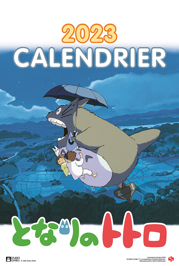 MON VOISIN TOTORO CALENDRIER 2023