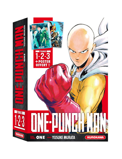 Coffret One-Punch Man - Tomes 1 A 3 + Poster