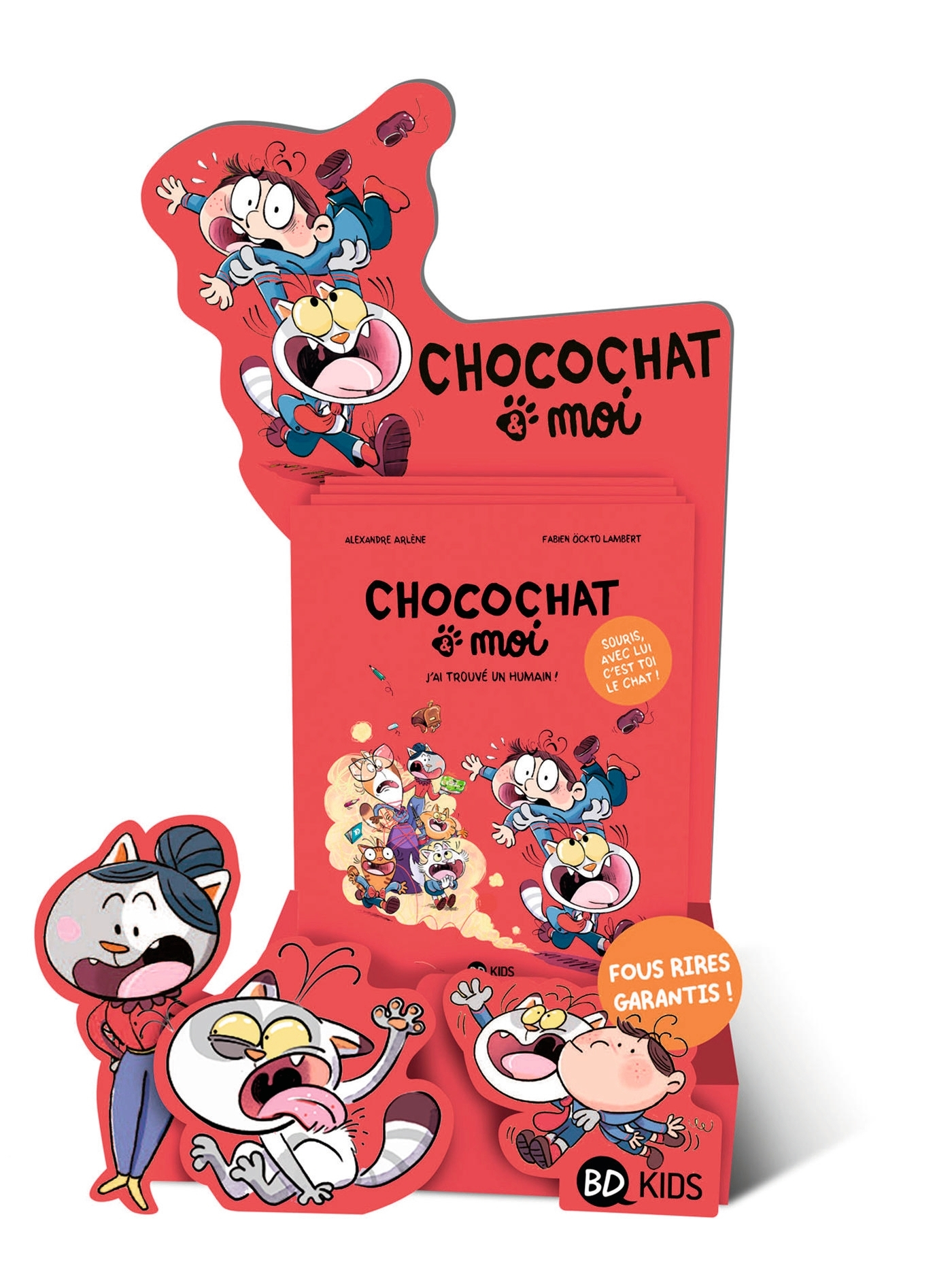 PLV DE LANCEMENT CHOCOCHAT ET MOI