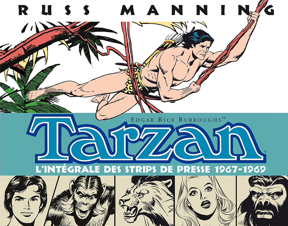 Tarzan (1) L'Integrale Des Strips De Presse 1967-1969