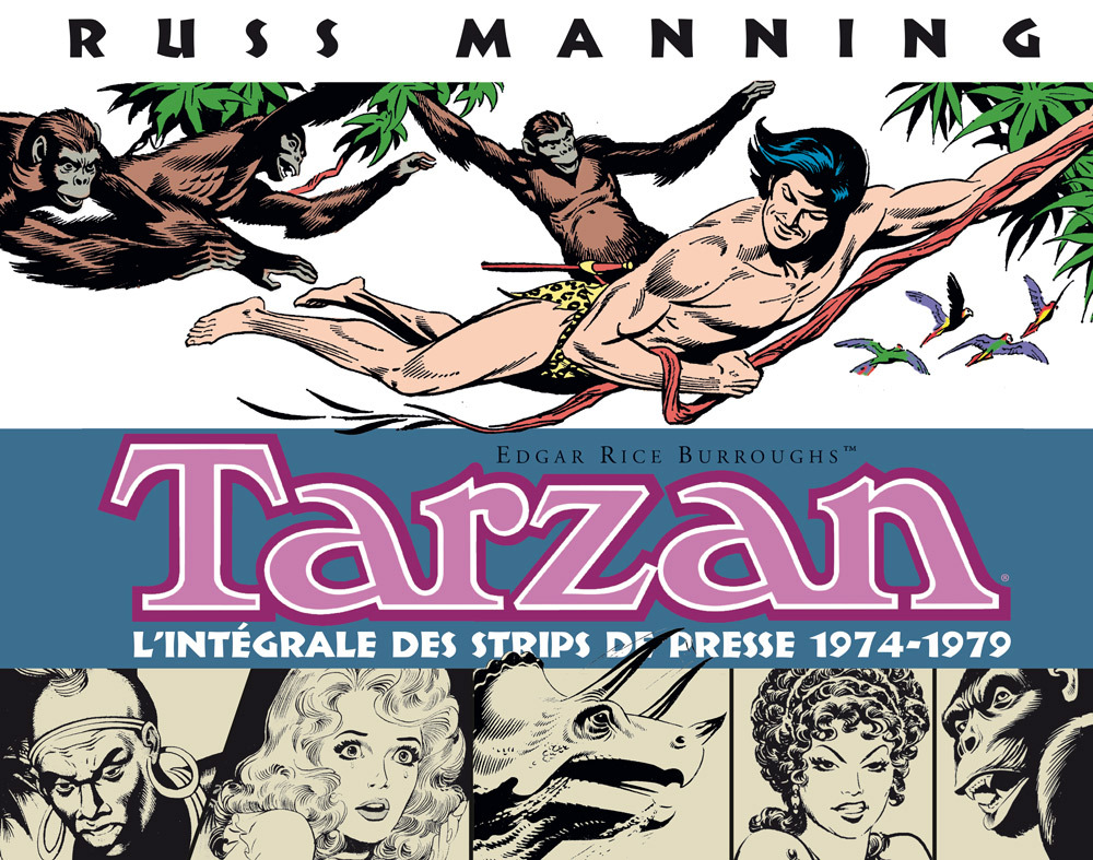 Tarzan (4) : L'Integrale Des Strips De Presse 1974-1979