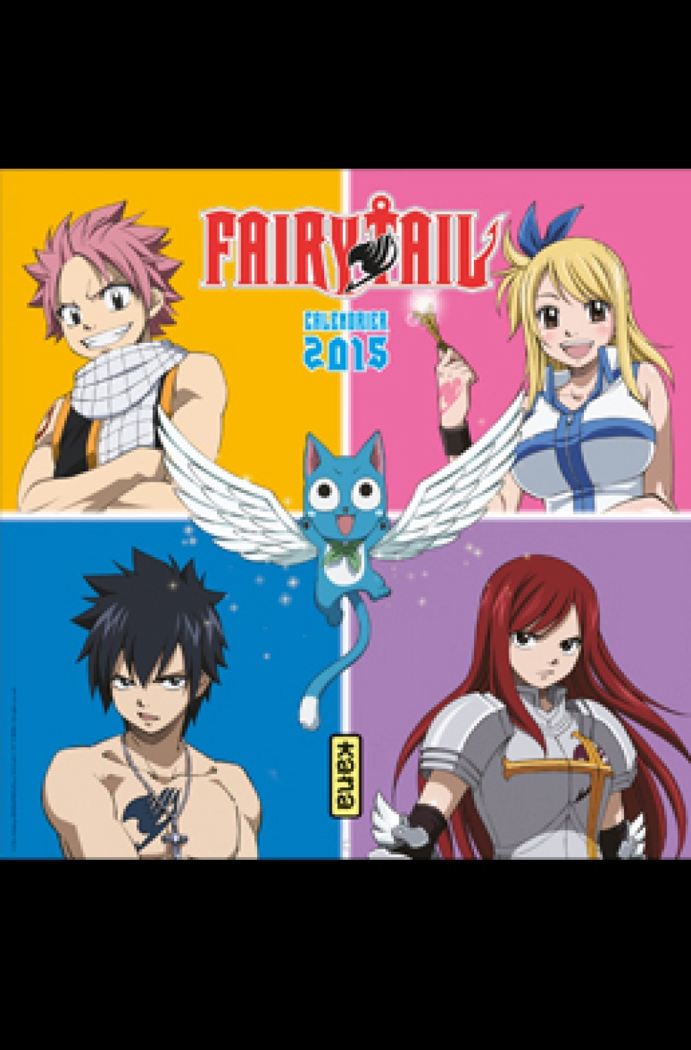 Calendrier Fairy Tail 2015