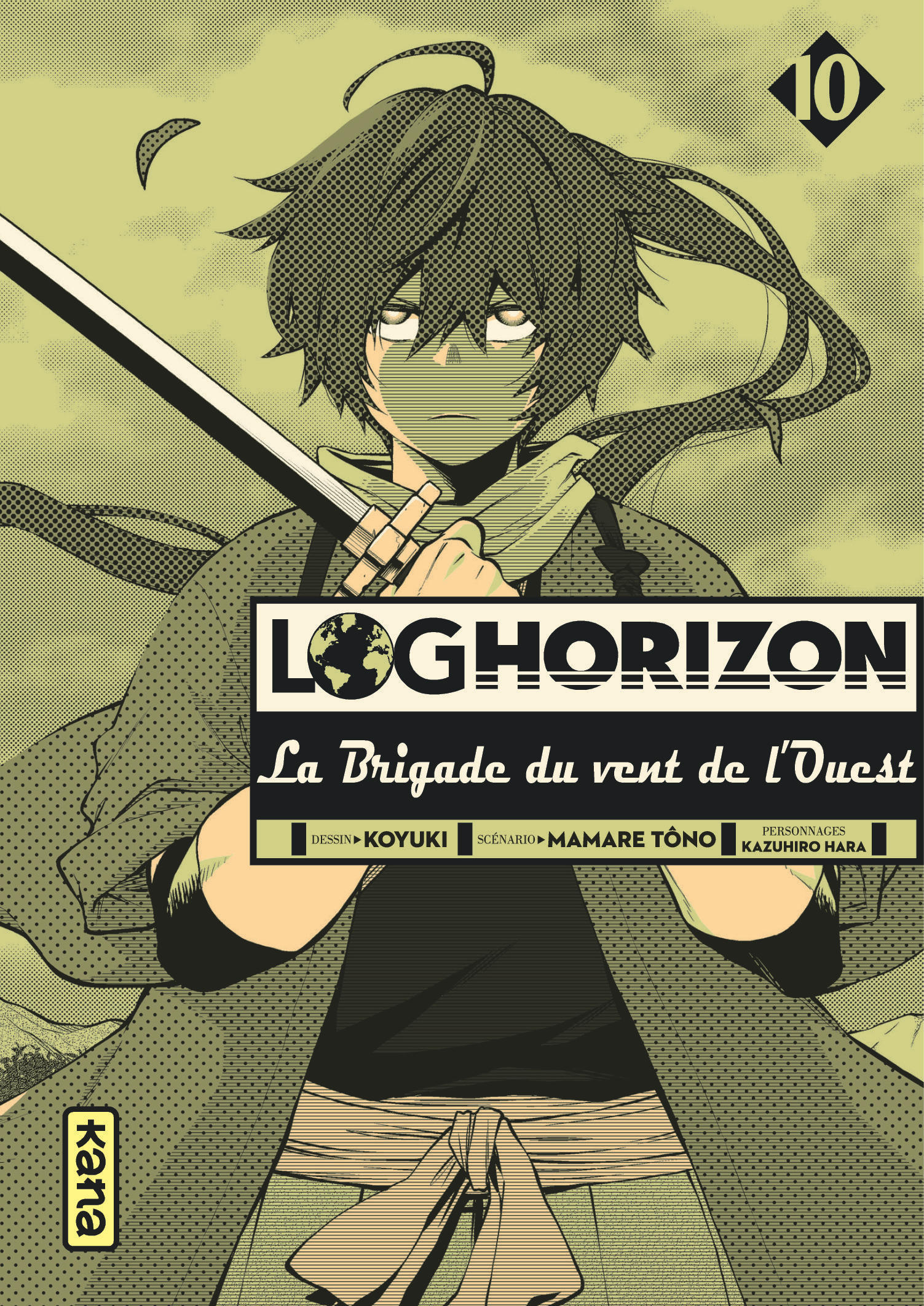 Log Horizon La Brigade Du Vent De L'Ouest - Tome 10