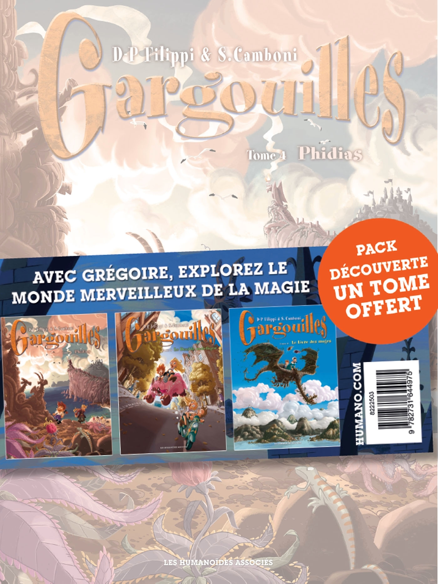 Gargouilles - Pack T4 A 6 (T6 Offert)