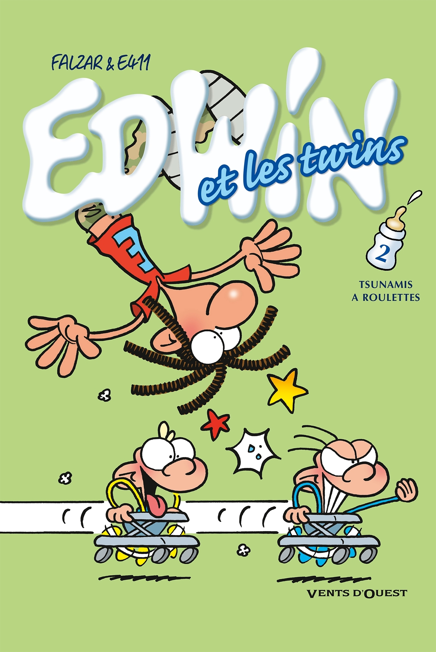 Edwin Et Les Twins - Tome 02 - Tsunamis A Roulettes