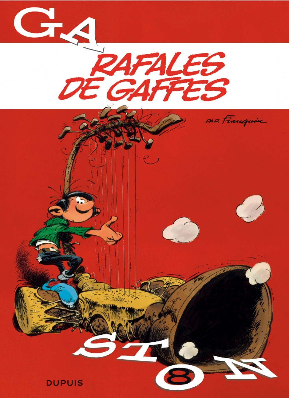 Gaston - Tome 8 - Rafales De Gaffes