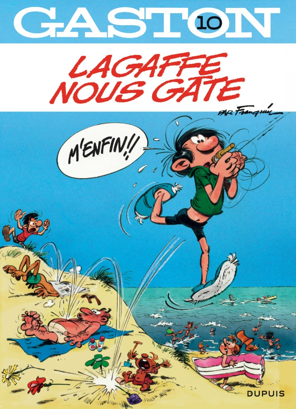 Gaston - Tome 10 - Lagaffe Nous Gate