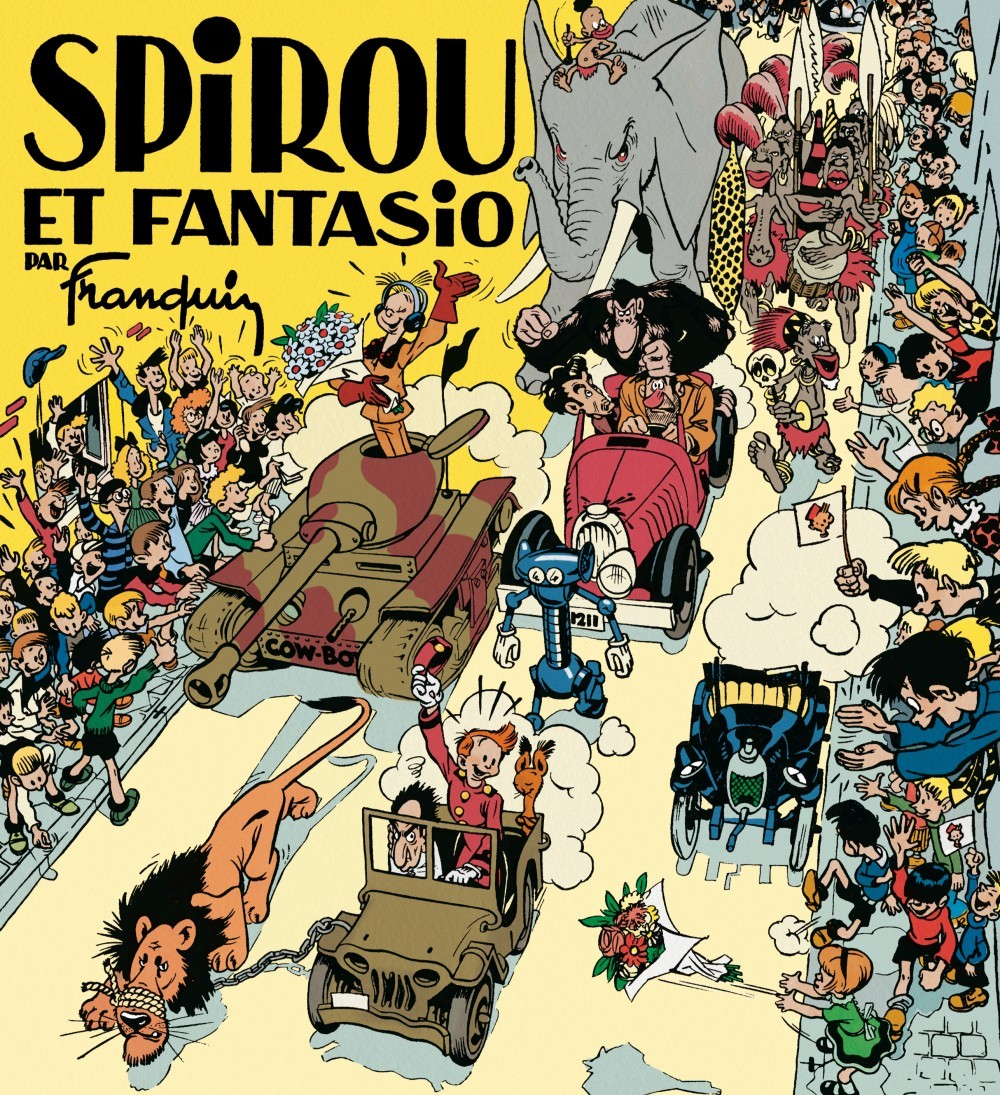 Spirou Et Fantasio Par Franquin (Fac-Simile Edition 1948) - Tome 1 - Spirou Et Fantasio Par Franqui