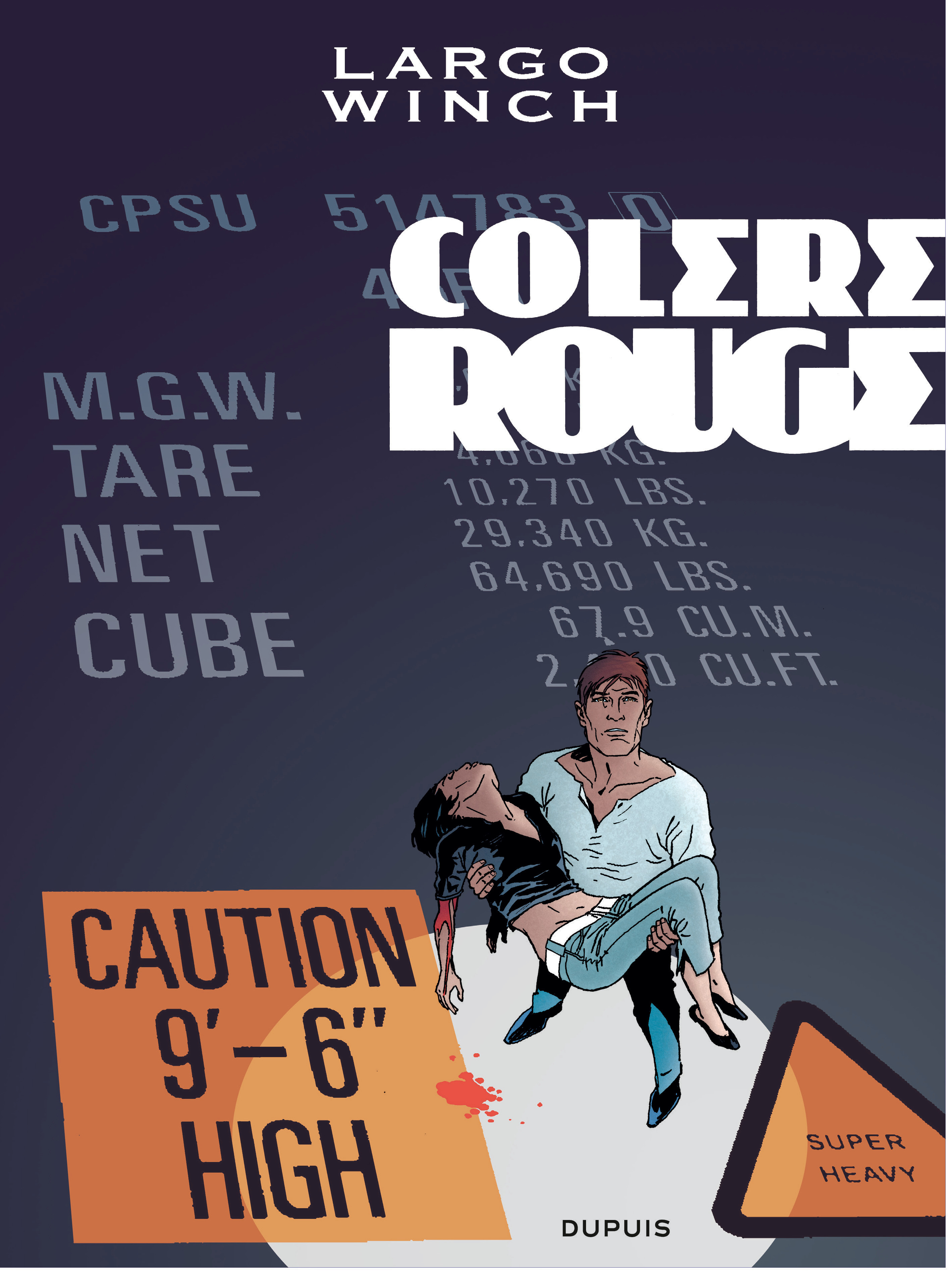 Largo Winch - Colere Rouge Grand Format