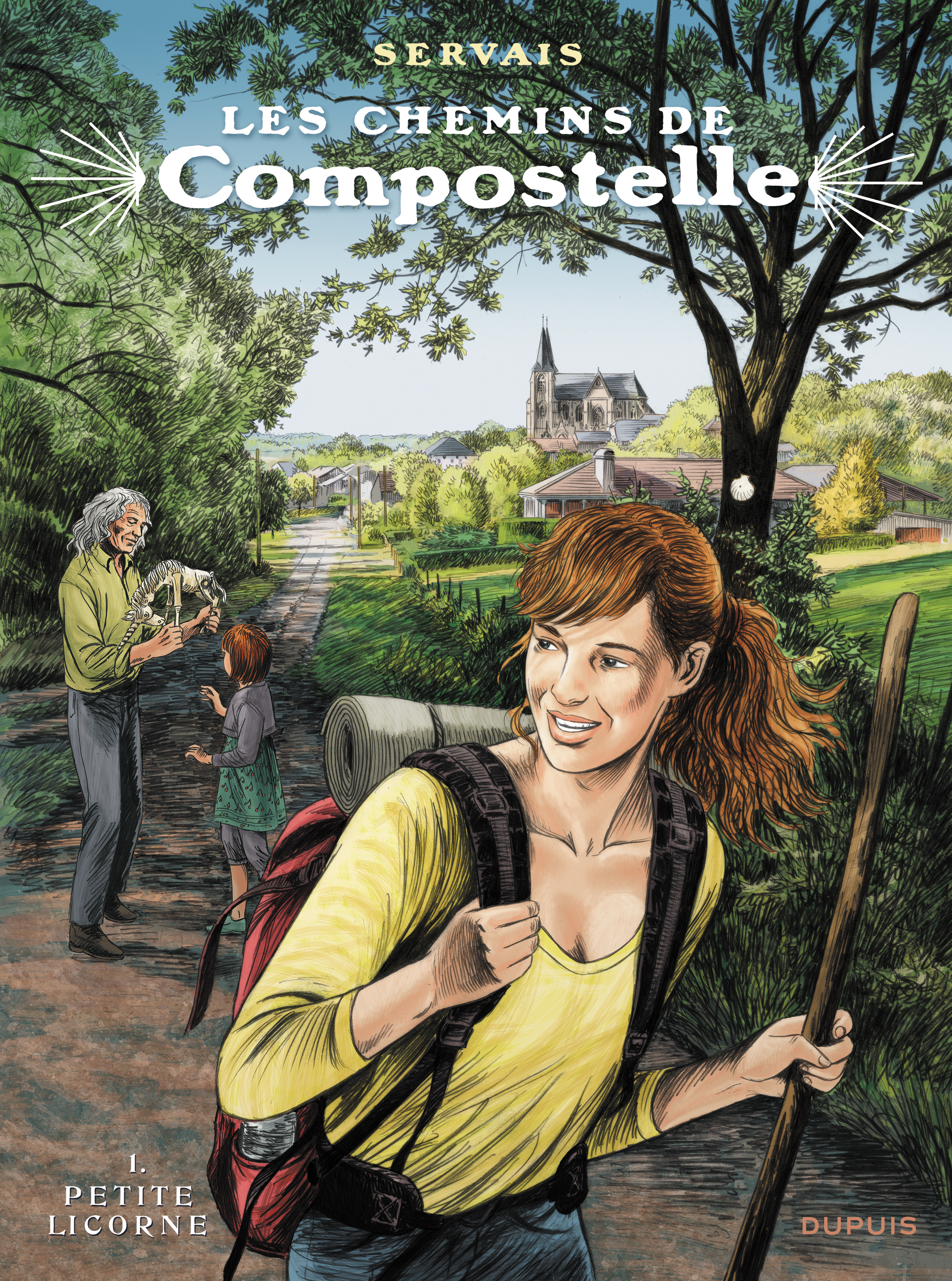 Les Chemins De Compostelle - Tome 1 - La Petite Licorne  (Edition Speciale)