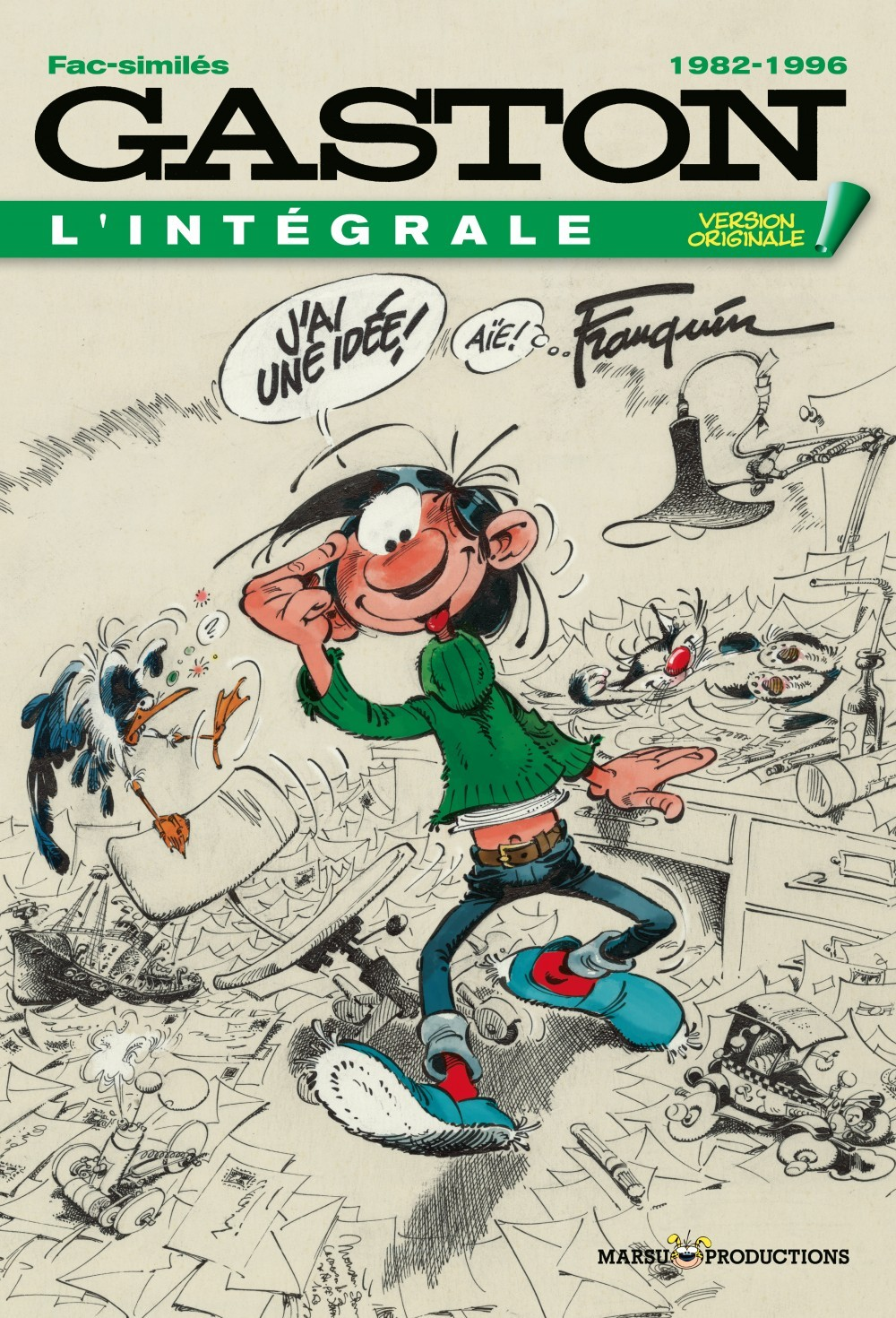 Version Originale - Tome 21 - Gaston Vo 1982-1996
