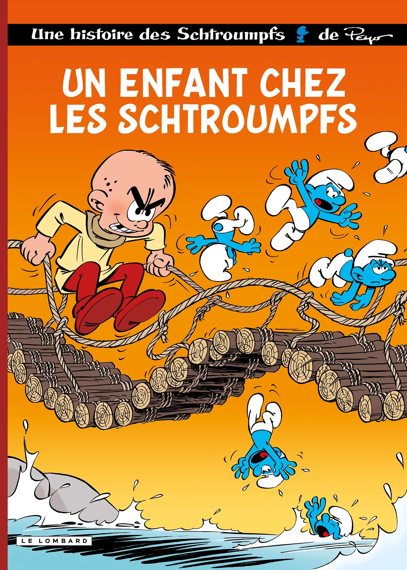 LES SCHTROUMPFS LOMBARD - TOME 25 - UN ENFANT CHEZ LES SCHTROUMPFS / EDITION SPECIALE (OP ETE 2022)