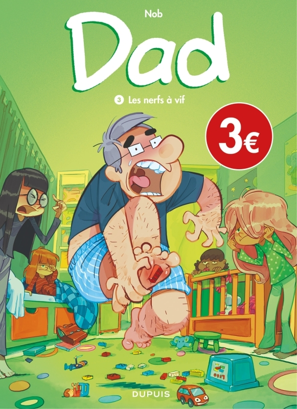 DUPUIS "TOUS PUBLICS" T3 DAD - TOME 3 - LES NERFS A VIF / EDITION SPECIALE, LIMITEE (OPE 2023 A 3  )
