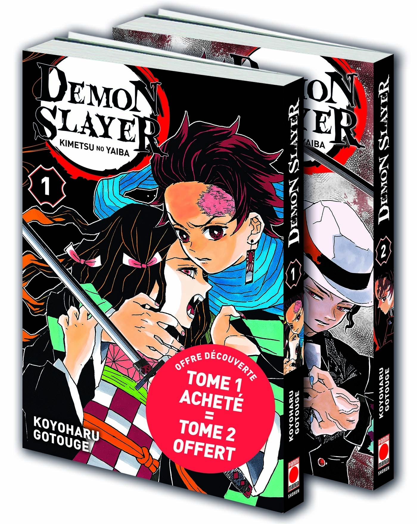 Demon Slayer: Pack Decouverte (T01 Achete = T02 Offert)