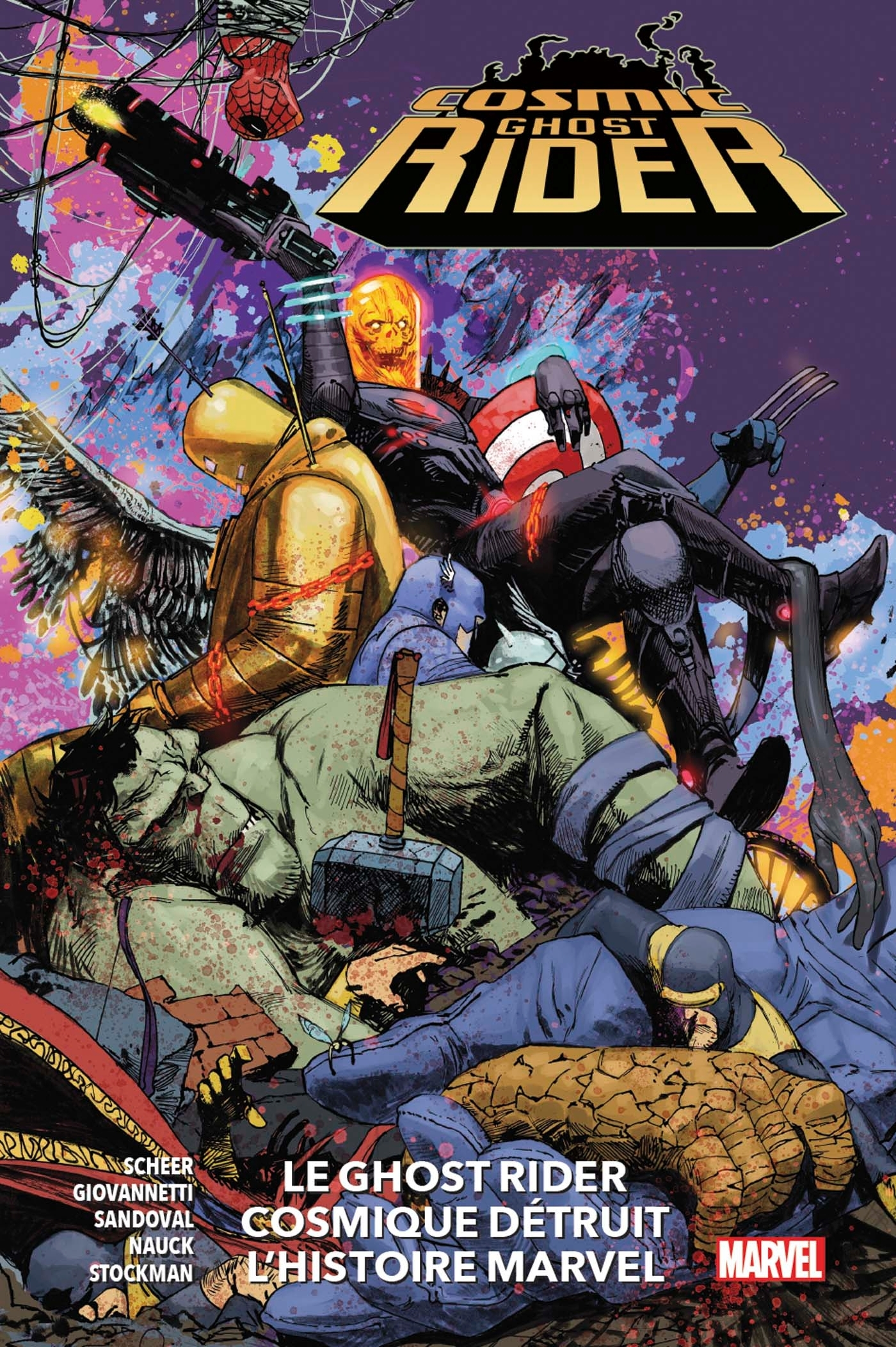 Le Cosmic Ghost Rider Detruit L'Histoire Marvel