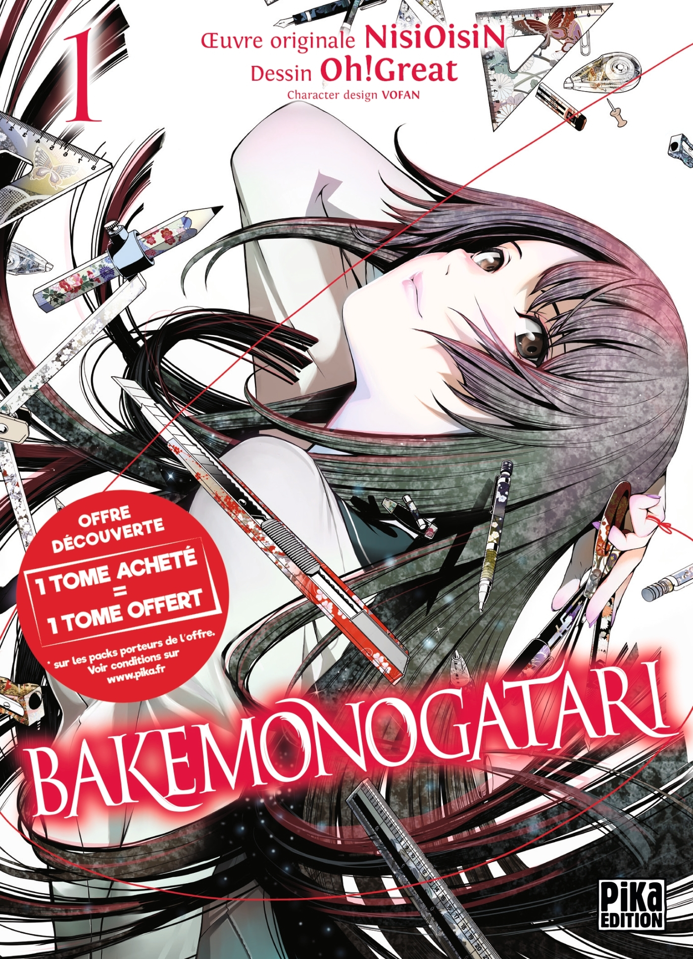 Bakemonogatari - Pack Tomes 1 Et 2 - Bakemonogatari Pack Decouverte T01 Et T02