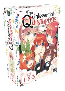 The Quintessential Quintuplets Coffret T01 A T03 - Coffret 3 Tomes