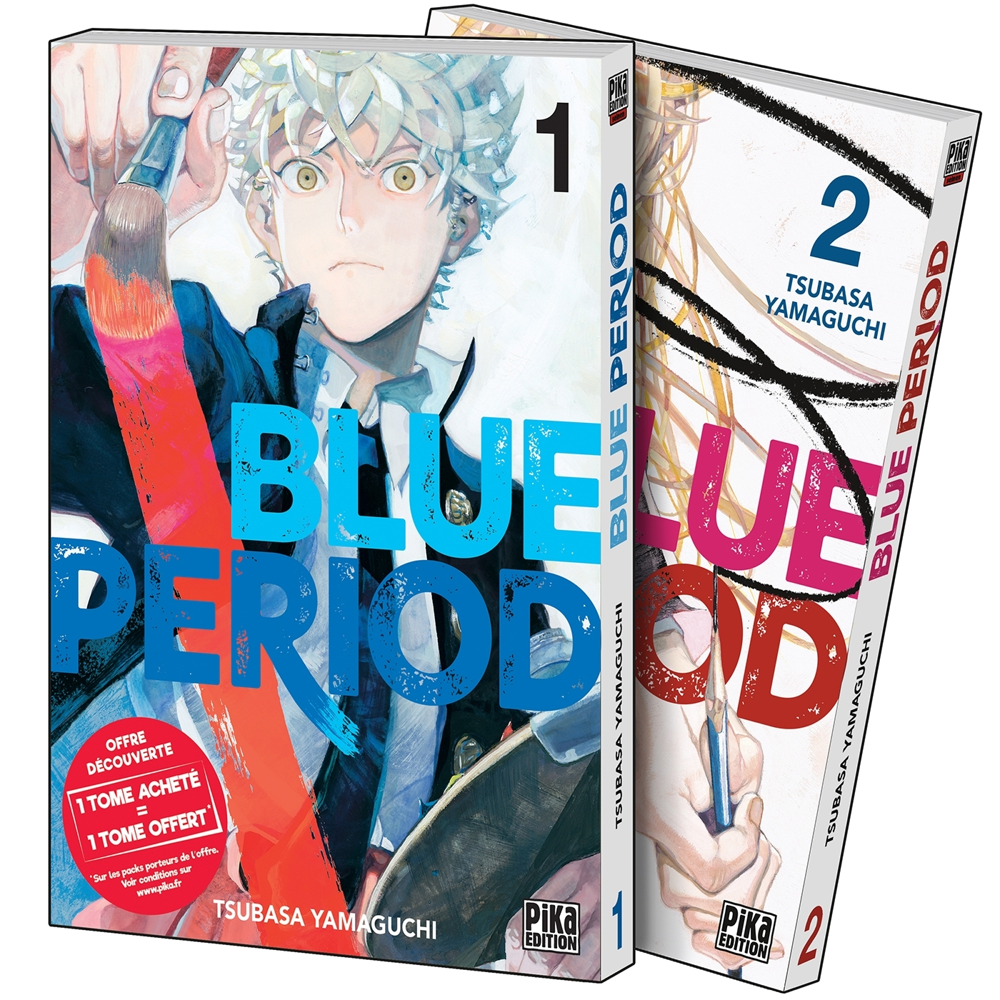 BLUE PERIOD PACK OFFRE DECOUVERTE T01 ET T02