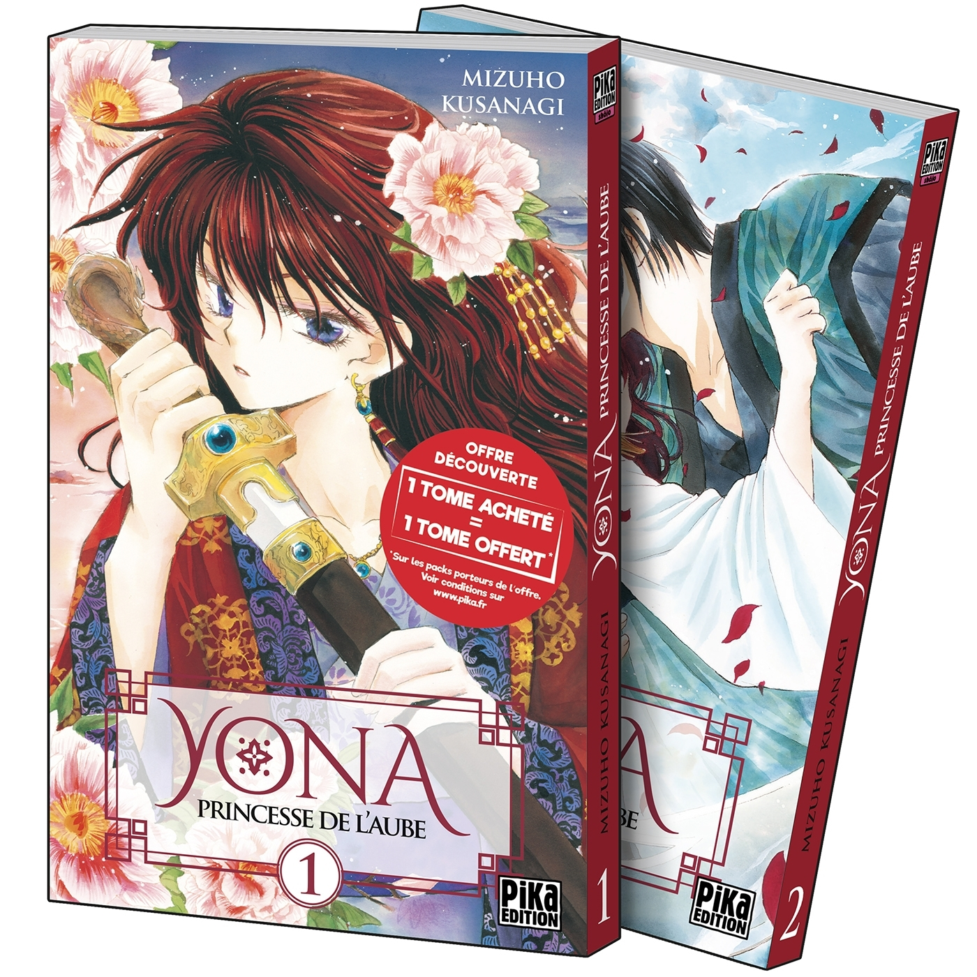 YONA, PRINCESSE DE L'AUBE PACK OFFRE DECOUVERTE T01 ET T02                                          