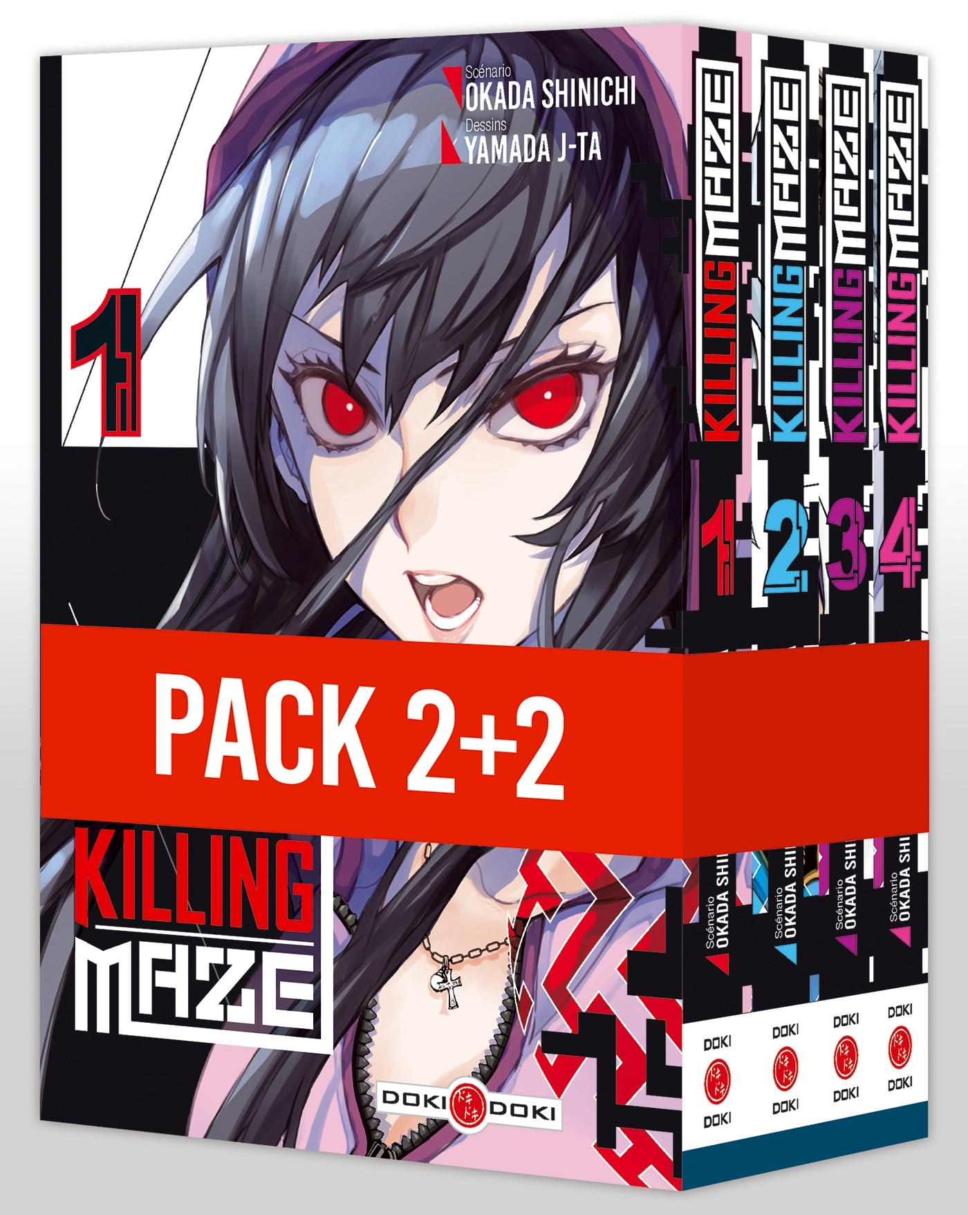 Killing Maze - Pack Serie Complete - Vol. 01 A 04