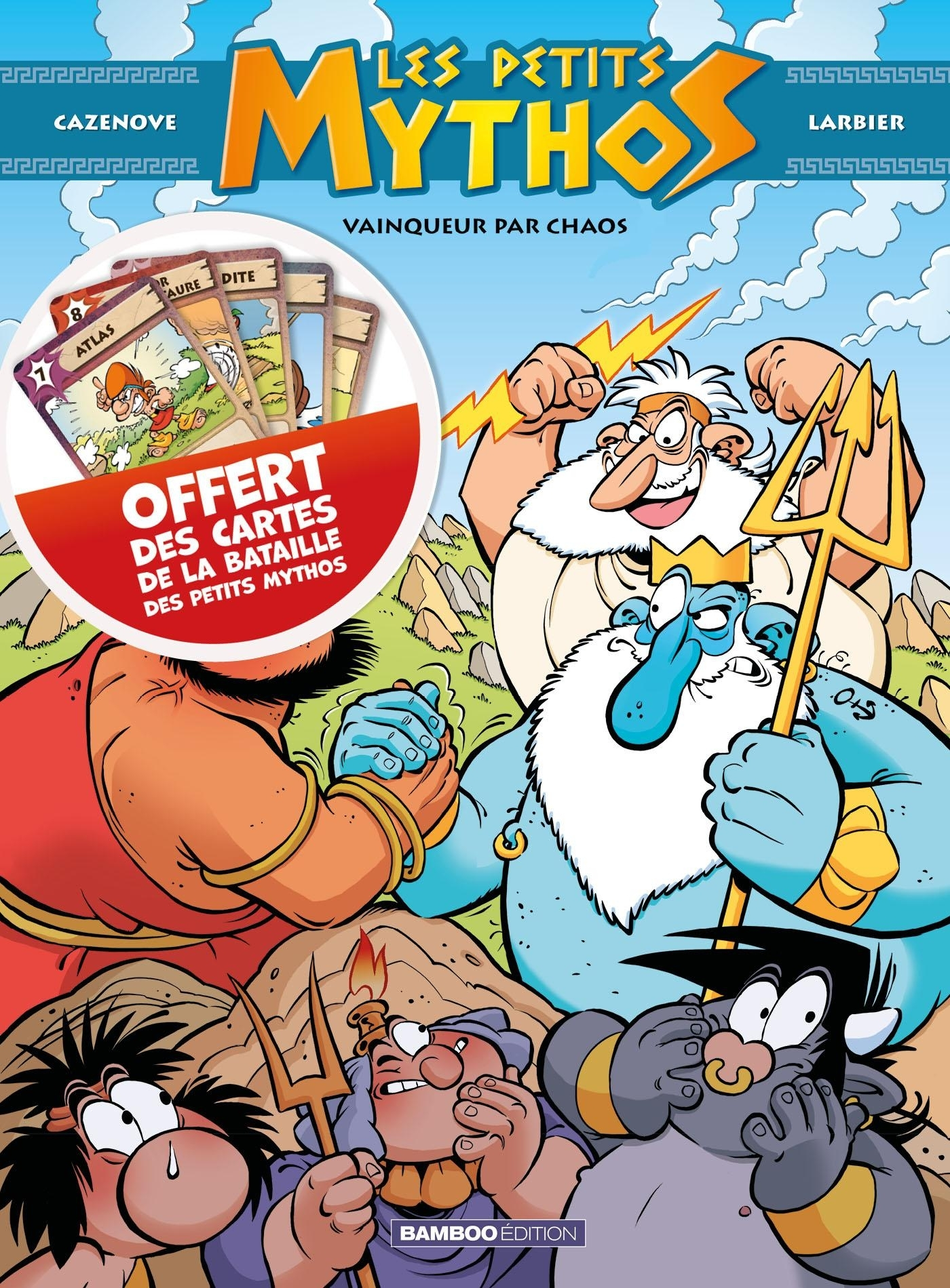 Les Petits Mythos - Tome 10 + Jeu De Cartes Offert - Vainqueur Par Chaos