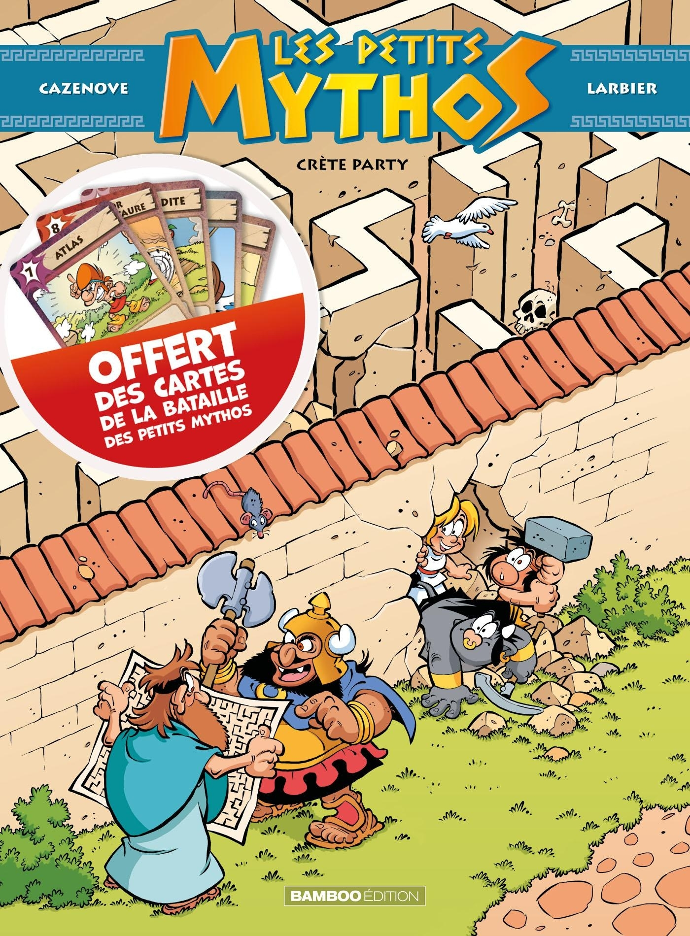 Les Petits Mythos - Tome 11 + Jeu De Cartes Offert - Crete Party