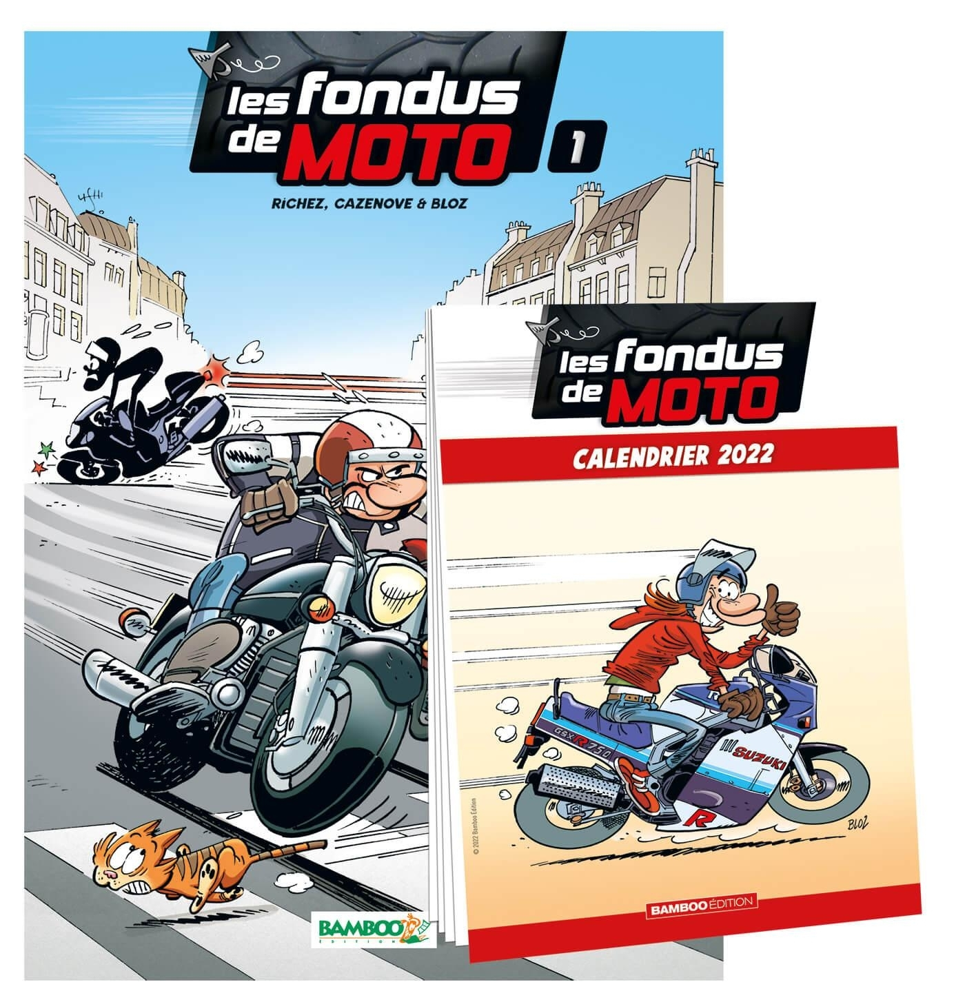 Fondus De Moto (Les) - Tome 01 + Calendrier 2022 Offert